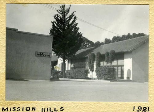 San Diego Public Library - Branch Library: Mission Hills Branch