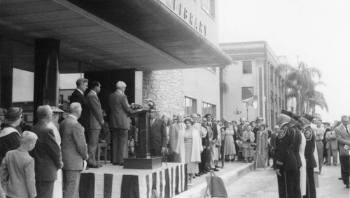 Central Library Dedication