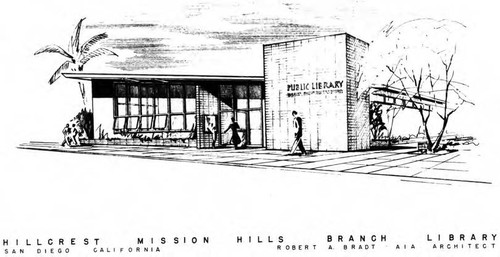 San Diego Public Library - Branch Library: Hillcrest-Mission Hills Branch