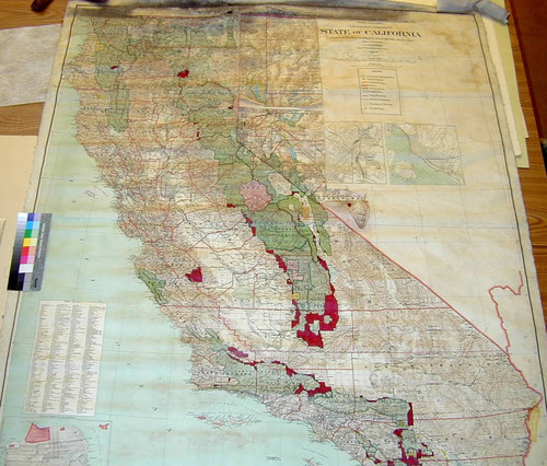 State of California : Compiled from the Official Records of the General Land Office and other Sources / under the direction of I. P. Berthrong, Chief of Crafting Division G.L.O