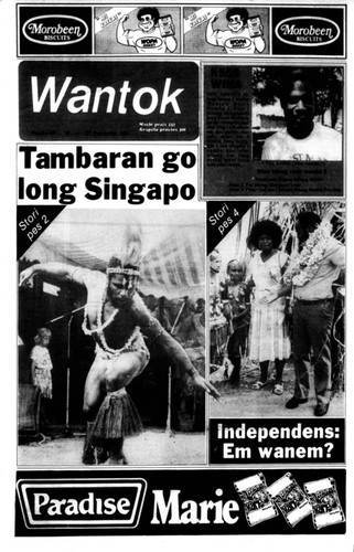 Wantok Niuspepa--Issue No. 0639 (September 18, 1986)