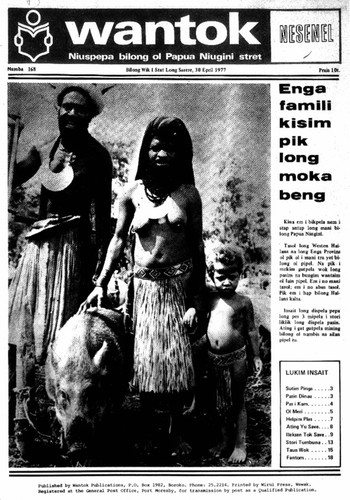 Wantok Niuspepa--Issue No. 0168 (April 30, 1977)
