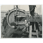 Workers at Moore Shipyard in Oakland, California