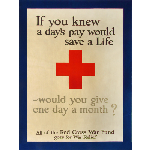 If You Knew A Day's Pay Would Save a Life (Red Cross)