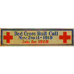 Red Cross Roll Call (Banner)