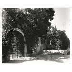 Gates and Pergola at Mosswood Park in Oakland, California