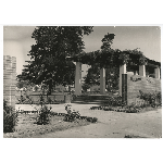 Pergola at Mosswood Park in Oakland, California