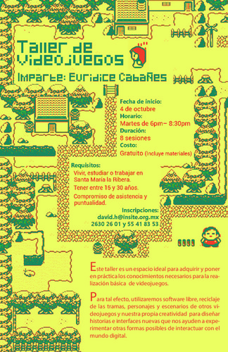 Eurdice Cabañes: Taller de videojuegos