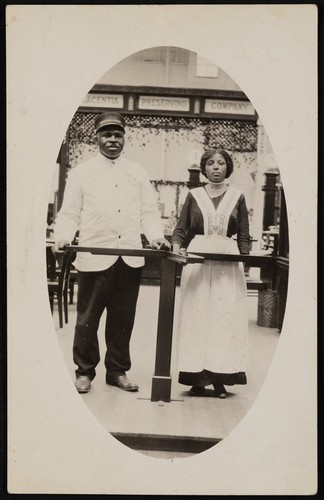 African American servers at the Placentia Preserving Company