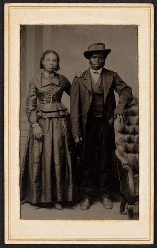 [Portrait of an African American couple]