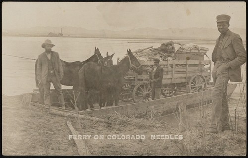 Ferry on Colorado, Needles