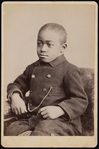 Photograph of an African American boy