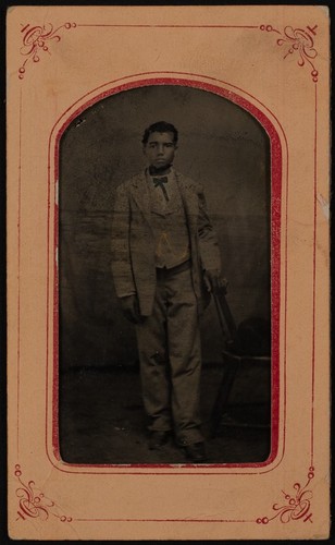 Photograph of an African American man in San Jose, California