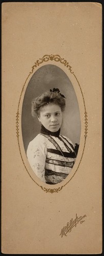 Photograph portrait of a young African American woman