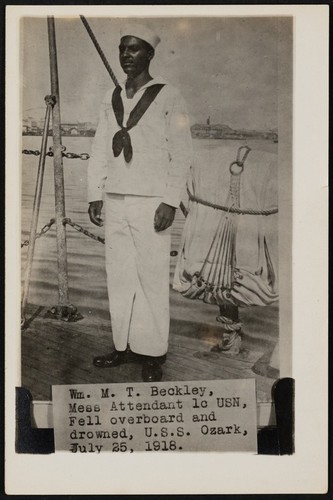 Photographs of African American sailors lost in World War I