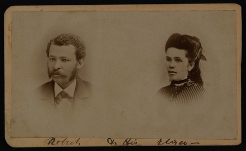 [Portrait of a young African American couple]