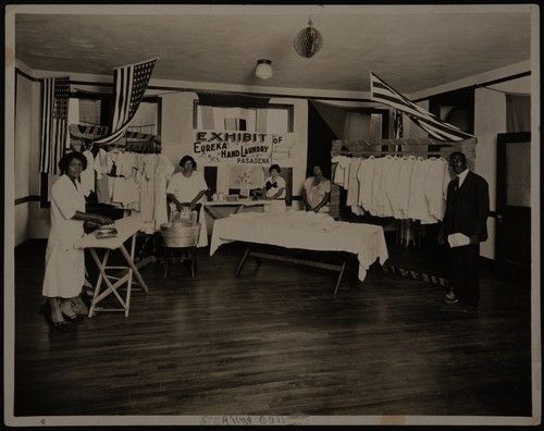 Exhibit of Eureka Hand Laundry, Pasadena