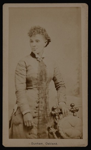 Studio portrait of a young African American woman