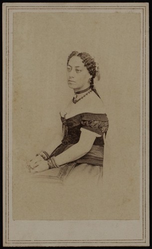 Emma, Queen of Hawaii, 1866