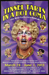 Tinsel Tarts in a Hot Coma poster, 2013