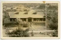 Malibu Lakeside clubhouse postcard
