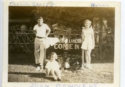 Bill Smith, Joan Donneley, and Honey [?]
