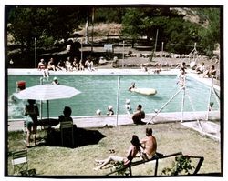 Patty Andres at playground