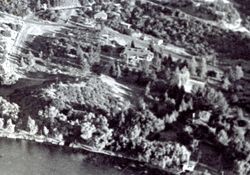 Aerial photograph of Malibou Lake