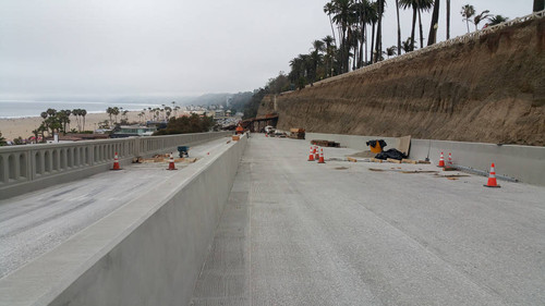 California Incline with separated lane on the left, June 4, 2016