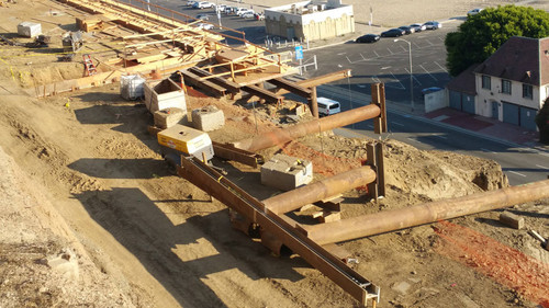 Construction site at California Incline, August 26, 2015 — Calisphere