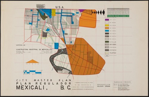 Mexicali, B.C. : plan regulador = city master plan