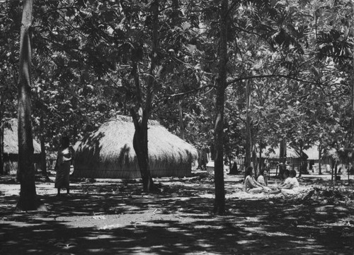 Village at Matayalevu in the Yasawas, Fiji