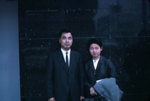 Teruya Uyeno and spouse, New Japan Hotel, Tokyo, Japan