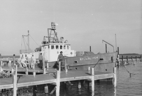 Lerner Marine Laboratory, research vessel J. A. Oliver