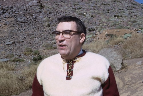 Herbert F. York at La Bufadora, Punta Banda, Baja California