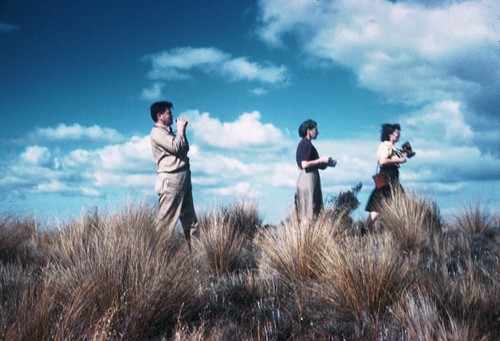 Carl L. Hubbs and Laura C. Hubbs, with unidentified woman, New Zealand