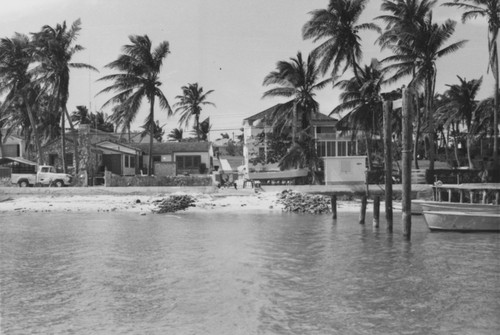 Lerner Marine Laboratory, viewed from water