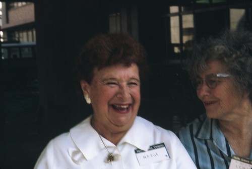 Marie Poland Fish and Laura C. Hubbs, Pacific Science Congress, Japan