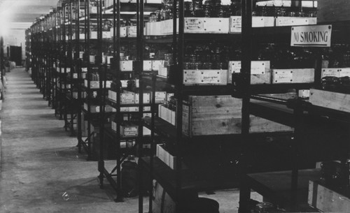 Fish Collection storage, University of Michigan, Ann Arbor