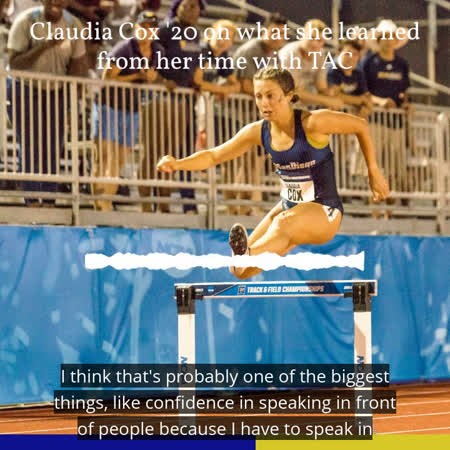 Claudia Cox '20, Track & Field