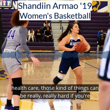 Shandiin Armao '19, Women's Basketball