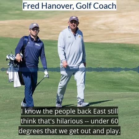 Fred Hanover, Golf Coach