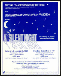 A Not So Silent Night poster