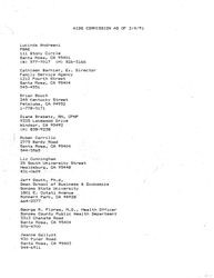 AIDS Commission as of 2/4/91