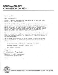 Letter to Commission members