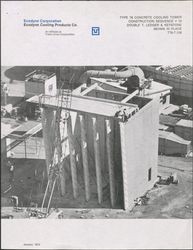 Ecodyne Cooling Products Co. Type 78 Concrete Cooling Tower, Construction Sequence #10