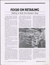 Focus on Retailing: Selling Bulk the Modern Way