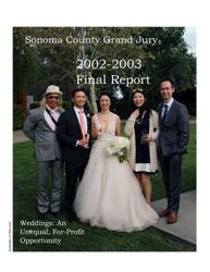 Sonoma County Grand Jury 2002-2003 final report and responses