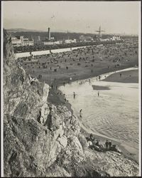 View of Ocean Beach, San Francisco, California, 1920s