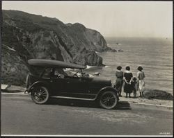 Touring Sea Cliff near China Beach, San Francisco, California, 1920s